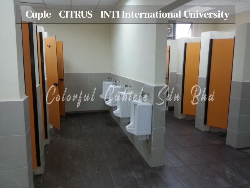 Colorful cubicle Kubikel Tandas Malaysia